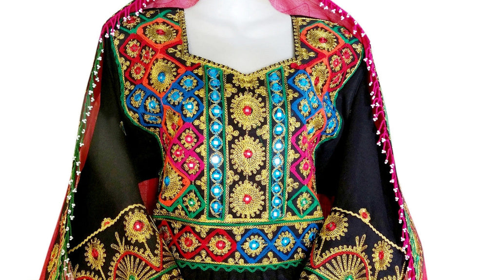 afghani dress new style