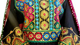 Afghan Satin Fabric Bridal Dress