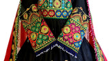 Afghan Satin Fabric Bridal Dress