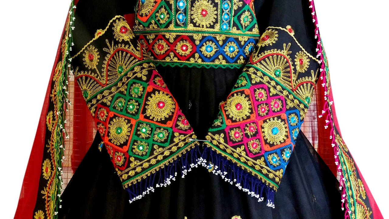 fashoinable afghan costume