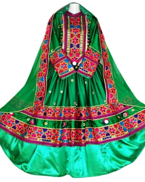 afghan clothes, afghan fashion high low dress