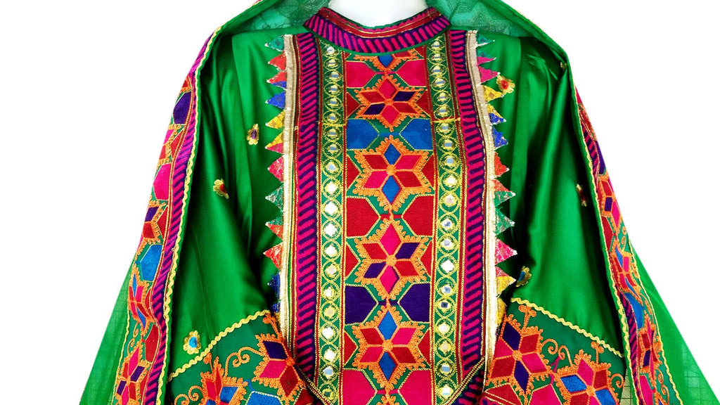 traditional afghan costume for nikah event