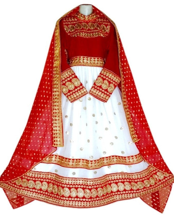 Afghan Fashion Embroidered Dress