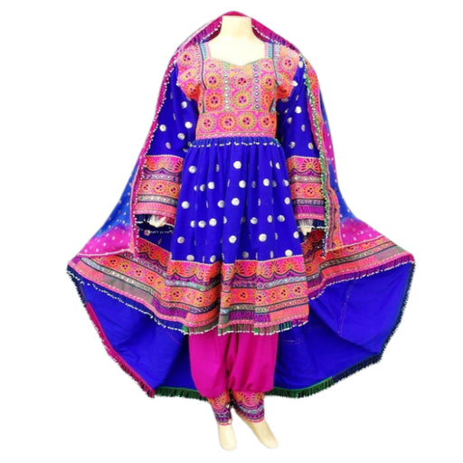 afghan clothes, pashtun bridal frock