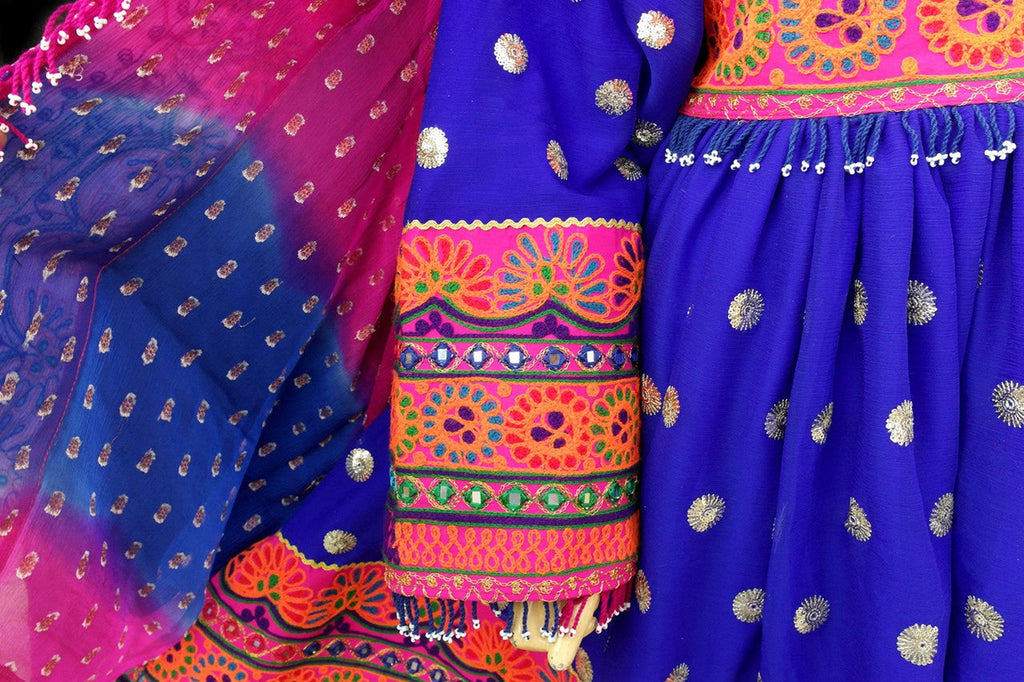 traditional afghan frock