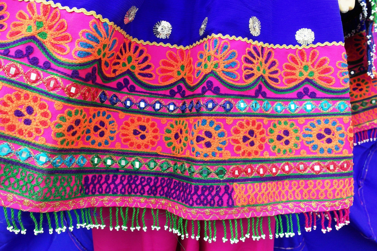 afghan persian bridal frock