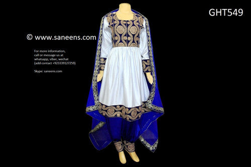 Pashtun Bridal Embroidered Dress