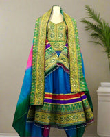 Afghan Long Gown Dress