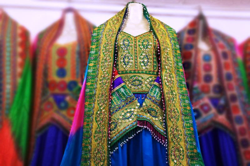 Evening Dress Afghan