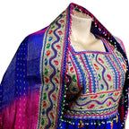 pathani dress in blue color