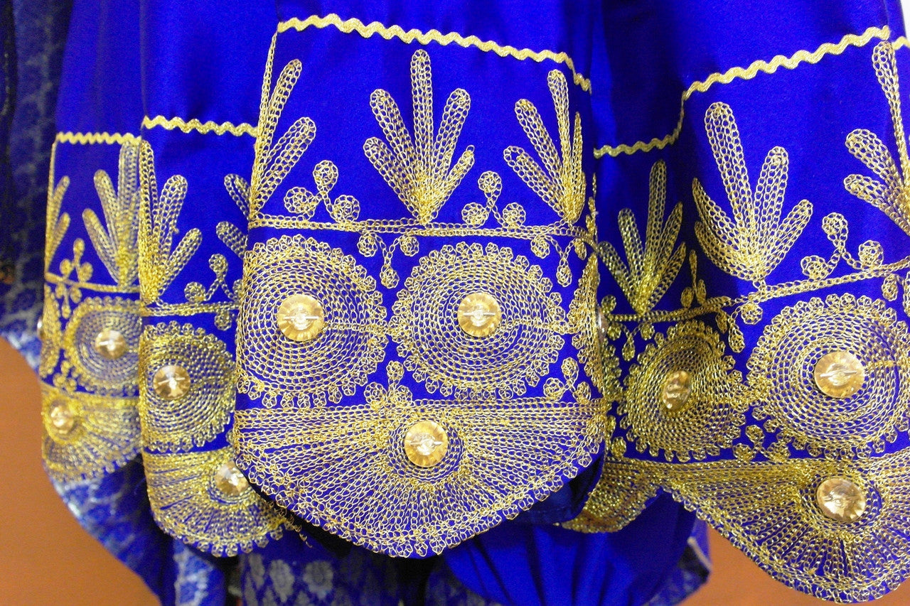 Afghan High-Low Style Bridal Dress