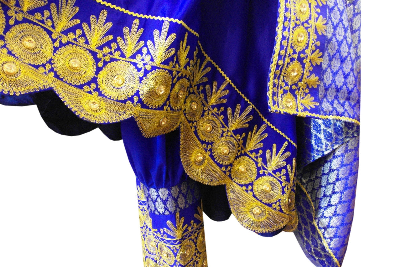 Afghan High-Low Style Bridal Dress
