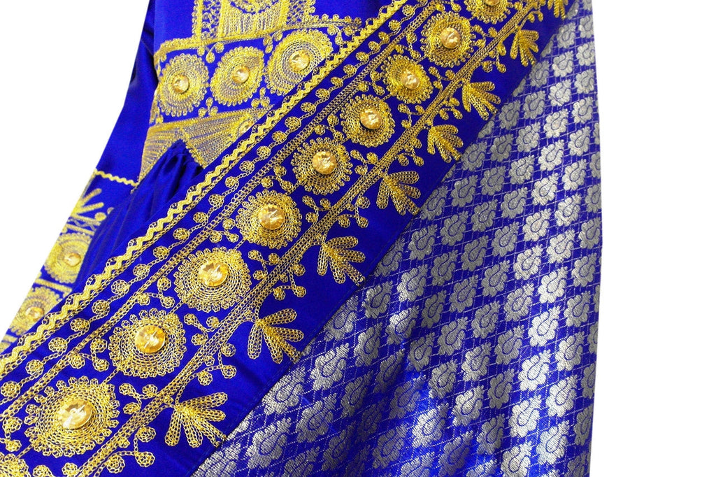 Afghan High-Low Style Bridal Dress
