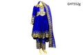 Afghan High-Low Style Bridal Dress