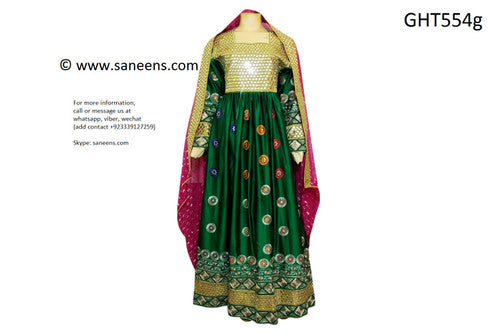 Afghan Mirror Work Dress