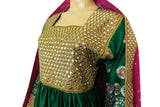Afghan Mirror Work Dress