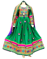 Afghan Long Gown Bridal Dress