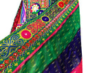 Multicolor Afghan Fashion Long Gown Muslim Nikah Event Dress Clothing