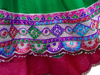 mirrors work afghan frock