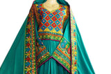 Latest Fashion Afghan Bridal Dress Tribal Fusion Nikah Frock Pashtun Mehndi Suit