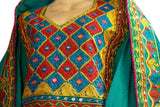 Latest Fashion Afghan Bridal Dress Tribal Fusion Nikah Frock Pashtun Mehndi Suit