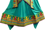 Latest Fashion Afghan Bridal Dress Tribal Fusion Nikah Frock Pashtun Mehndi Suit