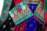 Kuchi Wedding Frock Afghanistan Flag Color Dress Afghan Fashion Festive Suit
