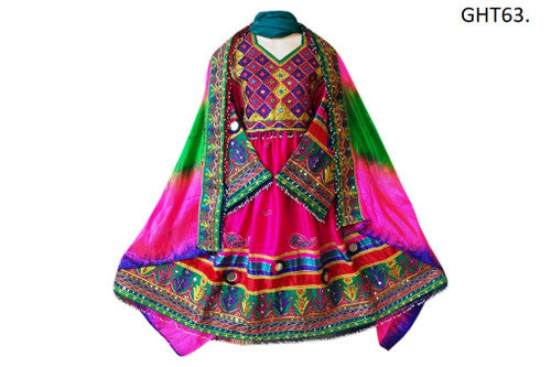 Latest Afghanistan Fashion Wedding Dress Pashtun Ladies Nikah Frock Online