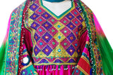 Latest Afghanistan Fashion Wedding Dress Pashtun Ladies Nikah Frock Online