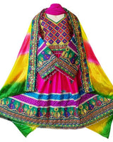 Afghan Bridle Hand Embroidered Dress