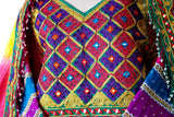 Afghan Bridle Hand Embroidered Dress