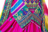 Afghan Bridle Hand Embroidered Dress