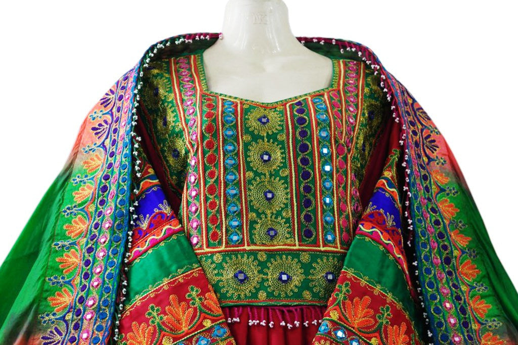 Afghan Ladies Bridal Dress
