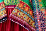 Afghani Bridal Embroidered Dress