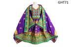 Afghan Kuchi Dress in purple color