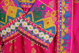Exquisite Afghan Bridal Dress - Gypsy Fusion Wedding Attire with Tribal Art Embellishments