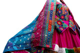 Buy Afghan Ladies Long Gown Gypsy Fusion New Frock Kuchi Nikah Attire Online