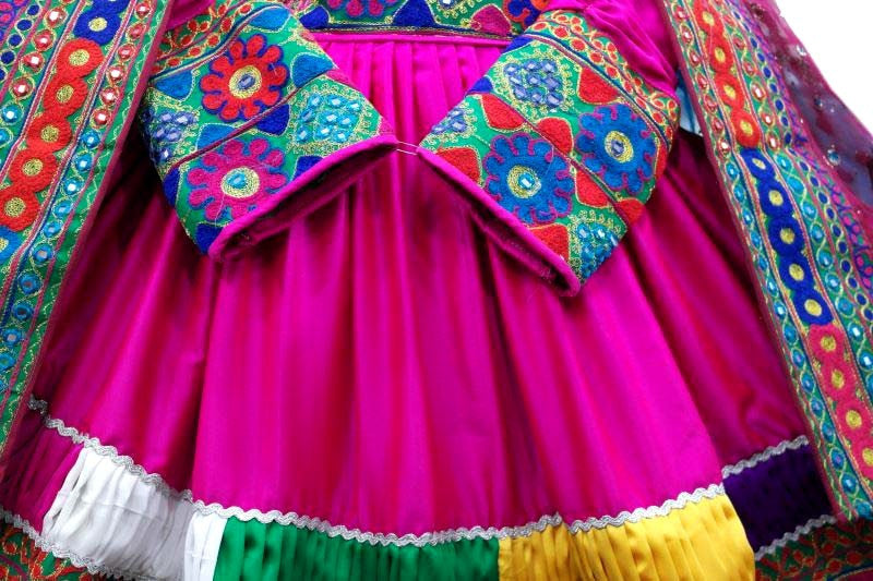 Afghan Evening Dress