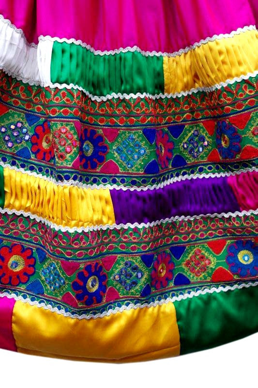 Afghan Flag Colors Dress