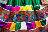 Traditional Afghan Gypsy Wedding Dress for Women - Long Frock Design