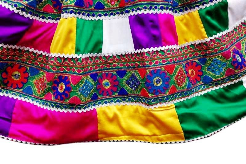 Persian Dress for performance wide skirts