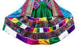 Traditional Afghan Gypsy Wedding Dress for Women - Long Frock Design