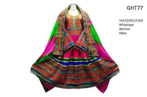 Afghani Bridal Handmade Frock