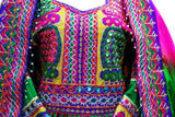 Afghan Bridle Hand Embroidered Frock