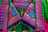Afghan Bridle Hand Embroidered Frock