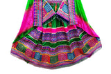 Afghan Bridle Hand Embroidered Frock