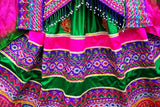 Afghan Bridle Hand Embroidered Frock