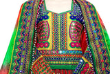 Traditional Afghan Bridal Clothing Kuchi Fashion Handmade Long Frock Online