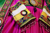 Afghan Hand Embroidered Frock