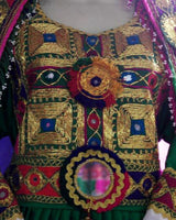 Hand Embroidered Afghan Bridal Dress